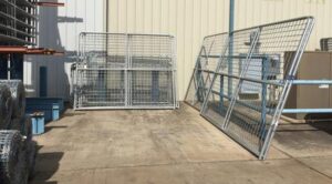 Two Big stainless steel net wall