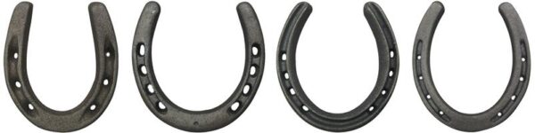 Four Decorative Horseshoe in Cast Iron